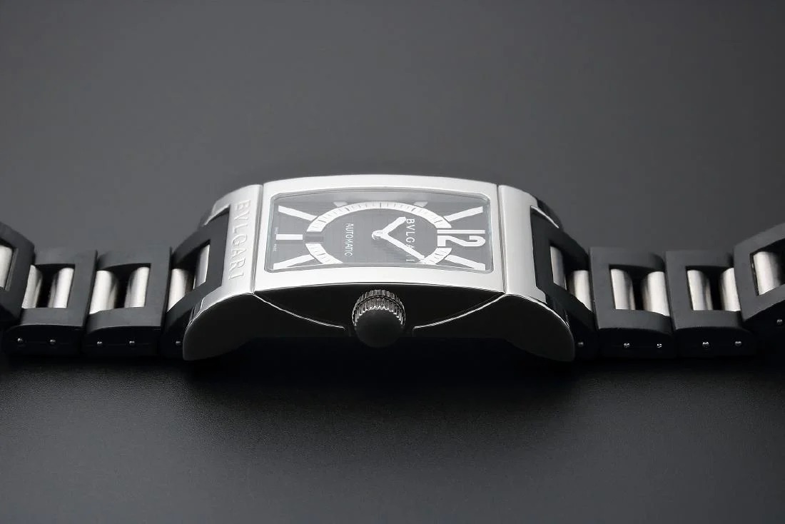 Lot #13160 – Bvlgari #RT45S Rettangolo Watch Automatic Lot #13160 – Bvlgari #RT45S Rettangolo Watch Automatic Bvlgari Lot #13160 – Bvlgari #RT45S Rettangolo Watch Automatic Bvlgari Bvlgari #RT45S