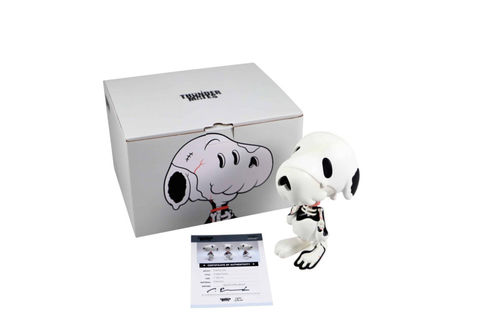 5205a Cote Escriva X Thunder Mates Creepy Snoop Polyresin Sculpture White