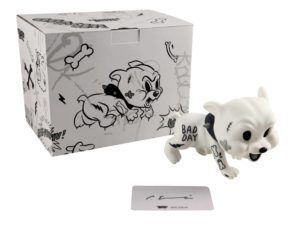 Lot #HB29-047 – Cote Escriva Creepy Baby Dog Vinyl Figure Art Toys Cote Escriva