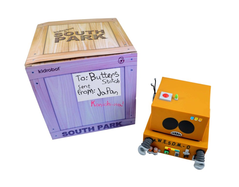 South Park Eric Cartman AWESOMO Kidrobot Robot Vinyl Figure