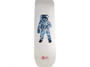 Lot #8754 – Michael Kagan x Billionaire Boys Club Astronaut Skateboard Deck Skateboard Decks Michael Kagan