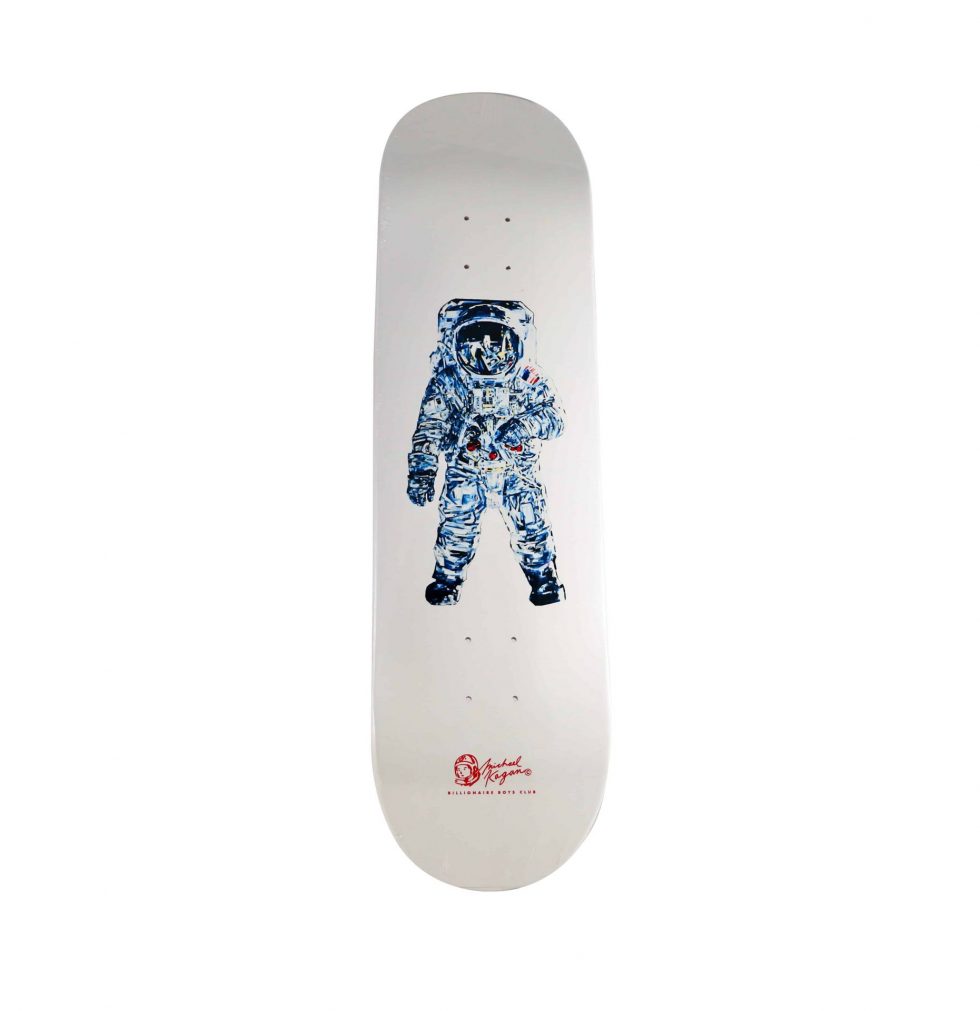 Michael Kagan x Billionaire Boys Club Astronaut Skateboard Deck