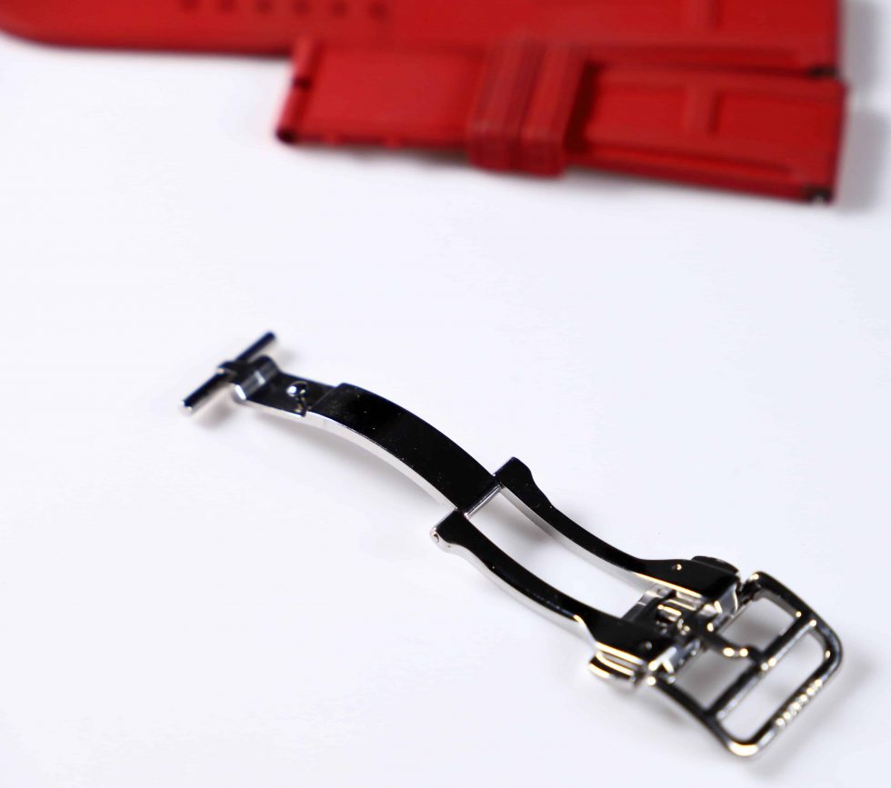 Hermes Rubber Strap With Hermes Deployant Buckle- Baer & Bosch Watch Auction