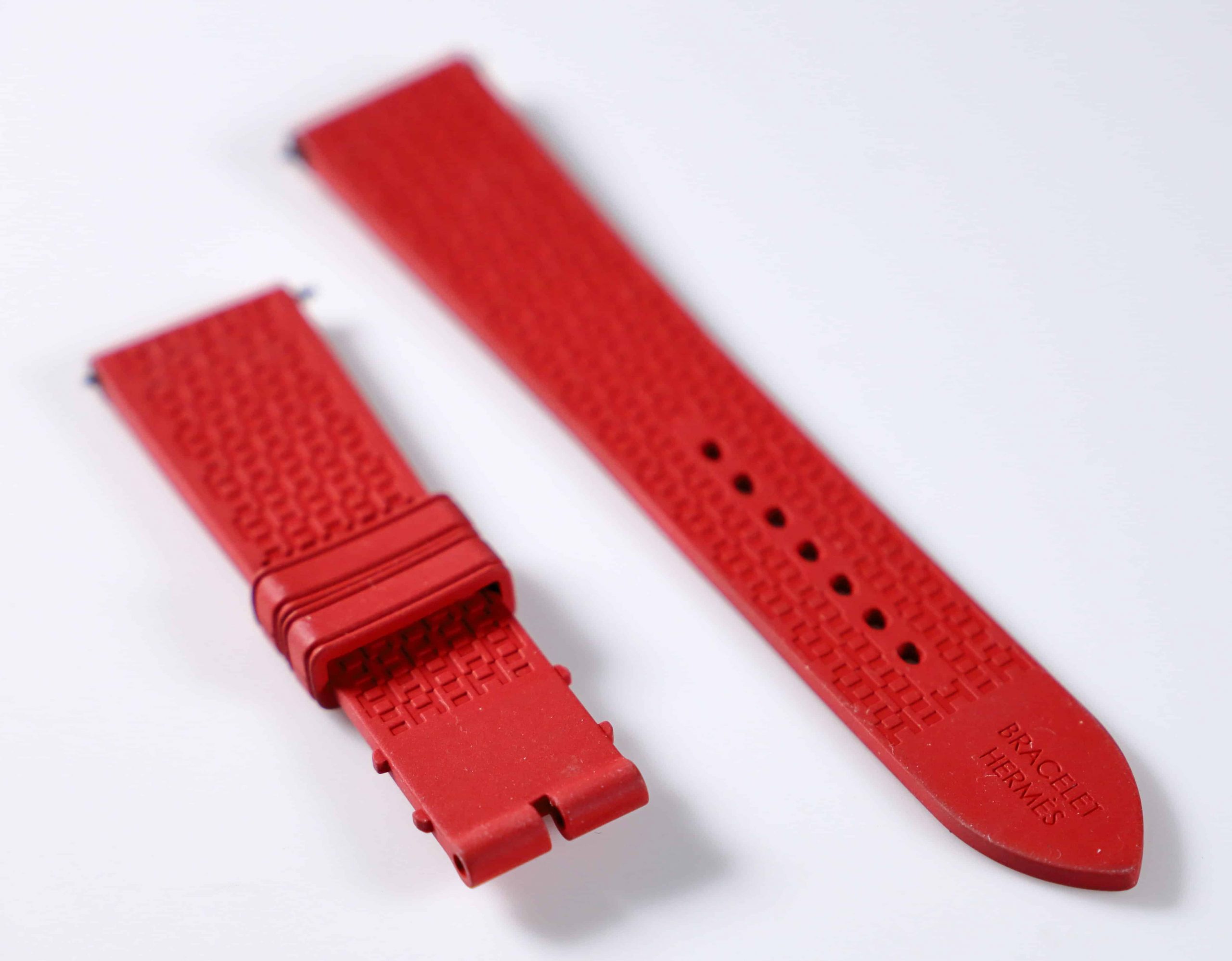 Lot #6296 – Hermes 20MM Rubber Strap with Hermes Deployant Buckle Lot #6296 – Hermes 20MM Rubber Strap with Hermes Deployant Buckle Hermes Lot #6296 – Hermes 20MM Rubber Strap with Hermes Deployant Buckle Hermes