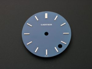 Lot #HB31-037 – Cartier 35MM Pasha C Blue Dial Watch Part Cartier Cartier Pasha C 35mm Dial