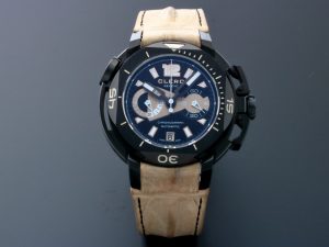 Private: Lot #14727 – Clerc CHY-2 Hydroscaph Chronograph Watch Limited Edition CHY-2 Clerc CHY-2
