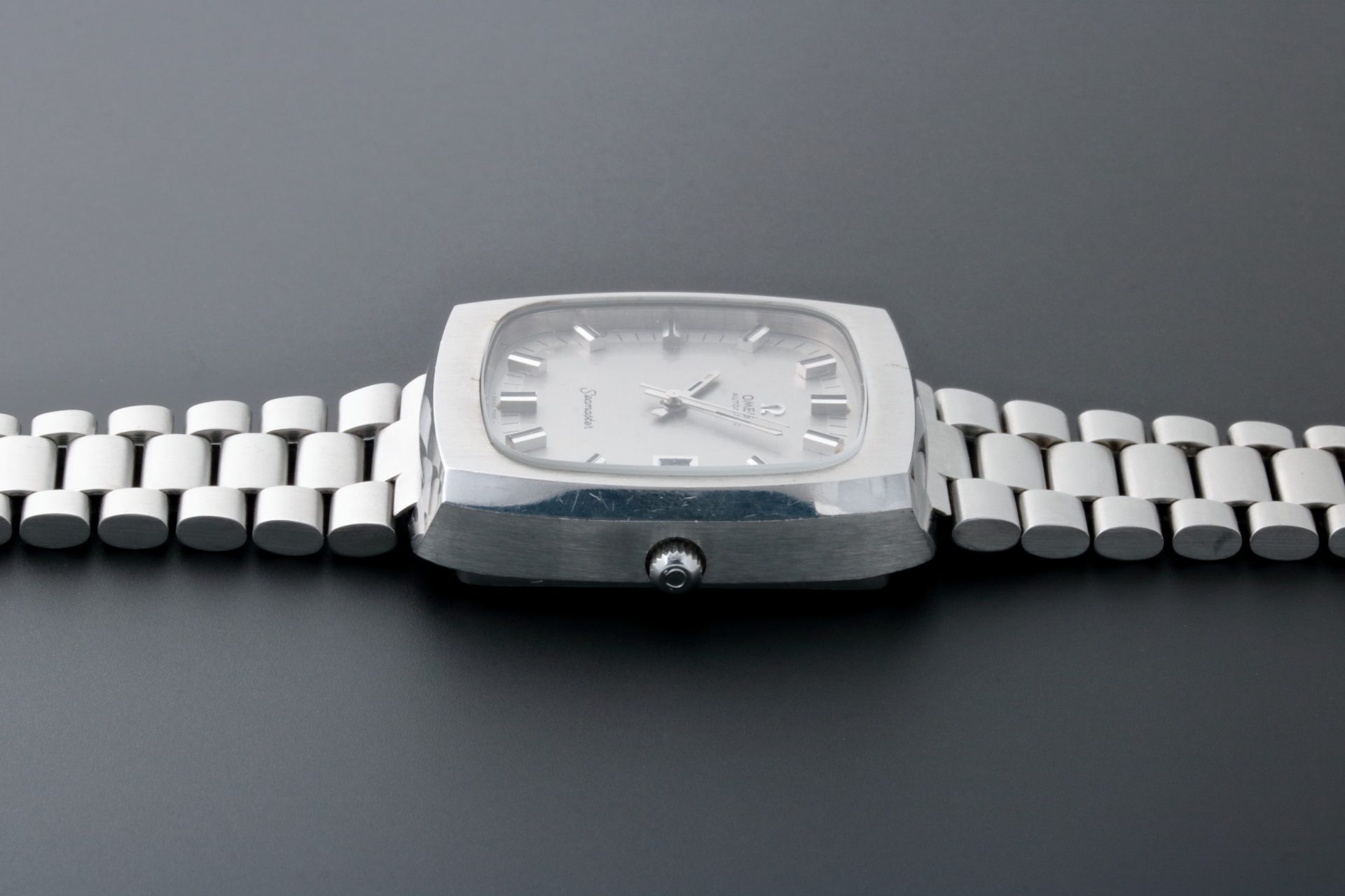 Lot #12968 – Omega 166.0138 TV Screen Seamaster Date Watch Vintage Lot #12968 – Omega 166.0138 TV Screen Seamaster Date Watch Vintage 1162/1/172 Lot #12968 – Omega 166.0138 TV Screen Seamaster Date Watch Vintage 1162/1/172 Omega 1162/1/172