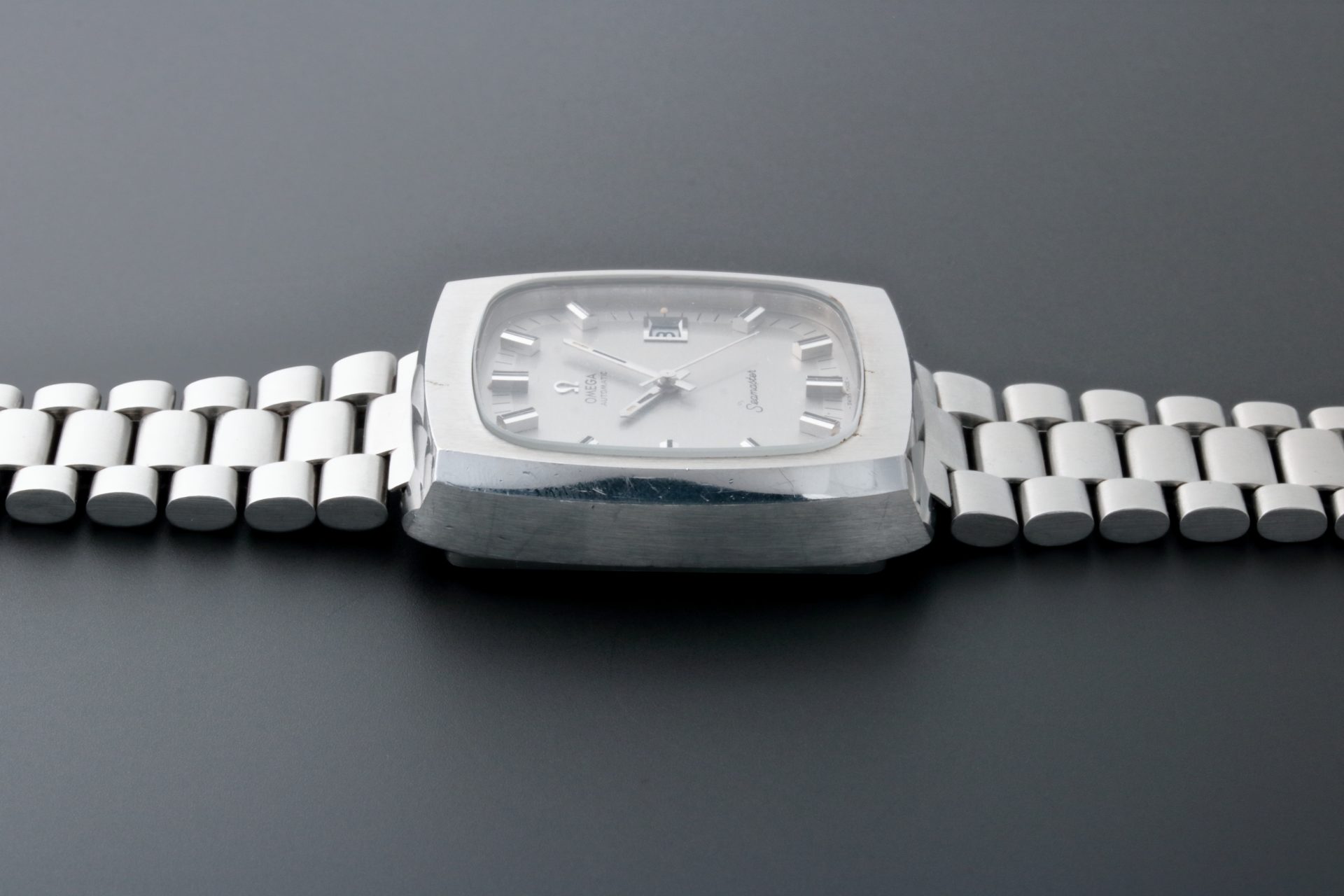 Lot #12968 – Omega 166.0138 TV Screen Seamaster Date Watch Vintage Lot #12968 – Omega 166.0138 TV Screen Seamaster Date Watch Vintage 1162/1/172 Lot #12968 – Omega 166.0138 TV Screen Seamaster Date Watch Vintage 1162/1/172 Omega 1162/1/172