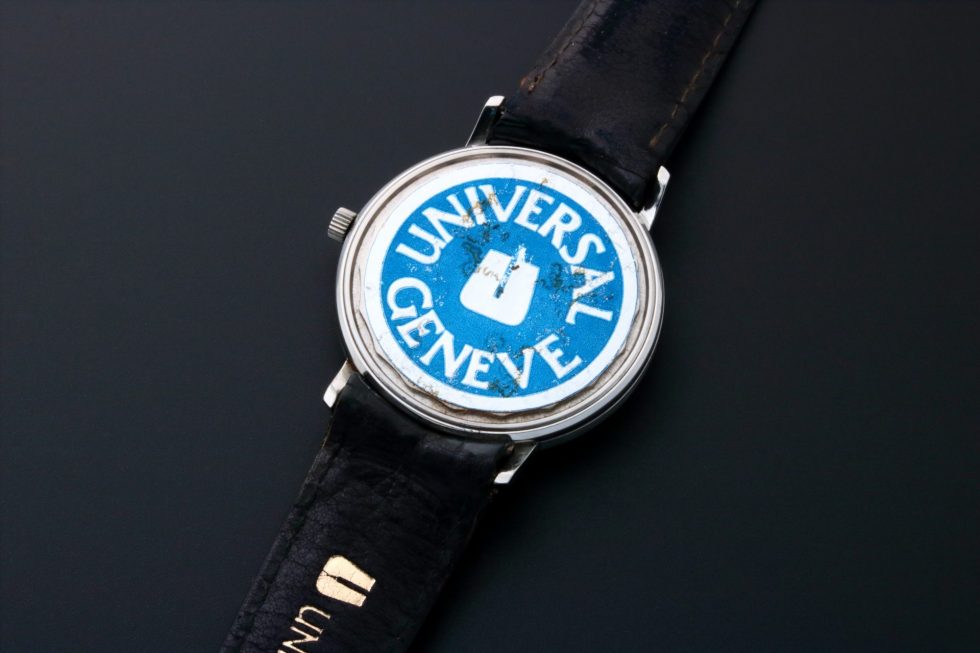 6661 Universal Geneve White Shadow Date Vintage Nos Watch Baer & Bosch Watch Auctions5