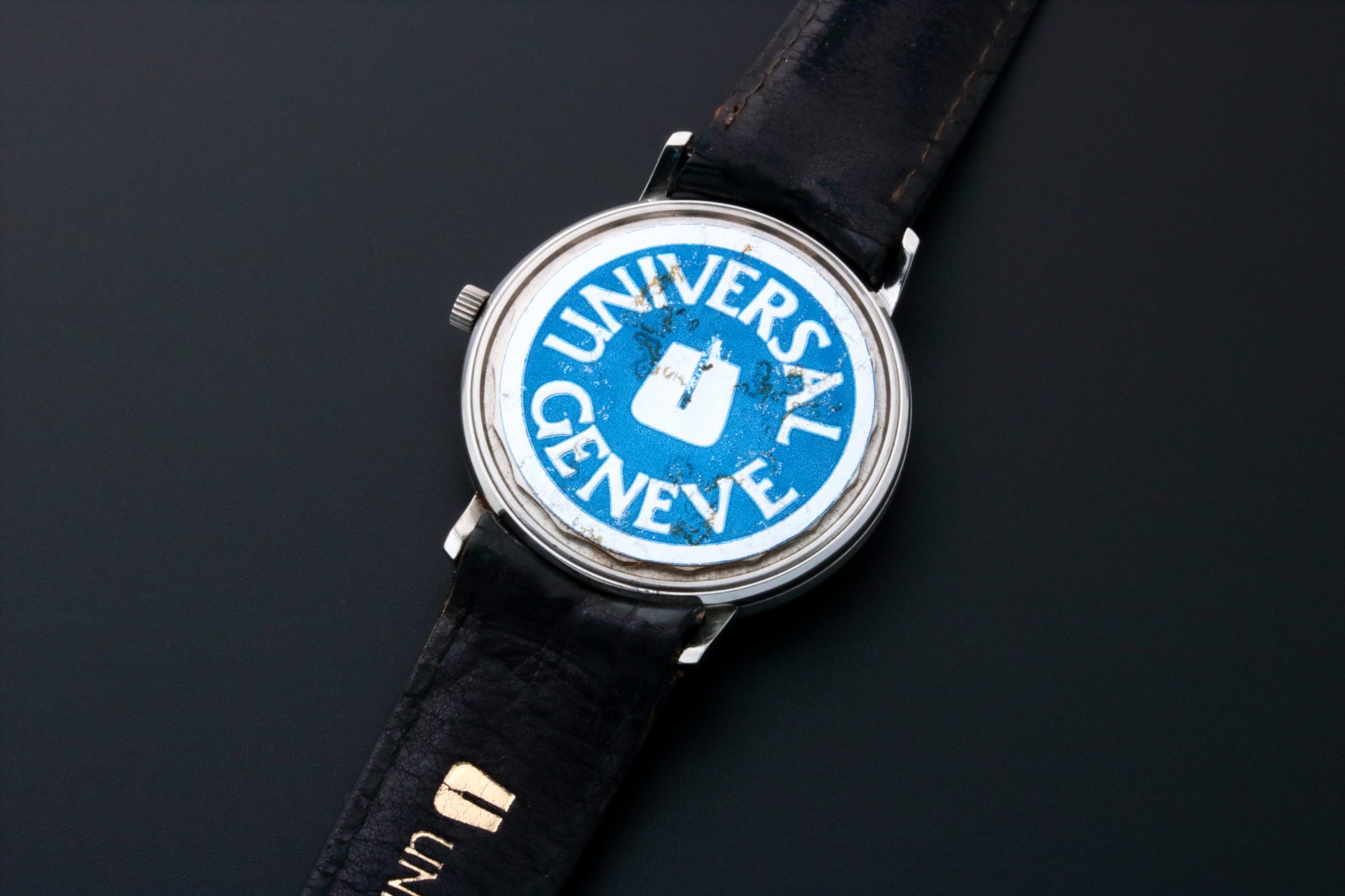 Lot #8929 – Universal Geneve White Shadow Date Vintage NOS Watch Rare Lot #8929 – Universal Geneve White Shadow Date Vintage NOS Watch Rare Universal Geneve Lot #8929 – Universal Geneve White Shadow Date Vintage NOS Watch Rare Universal Geneve Universal Geneve