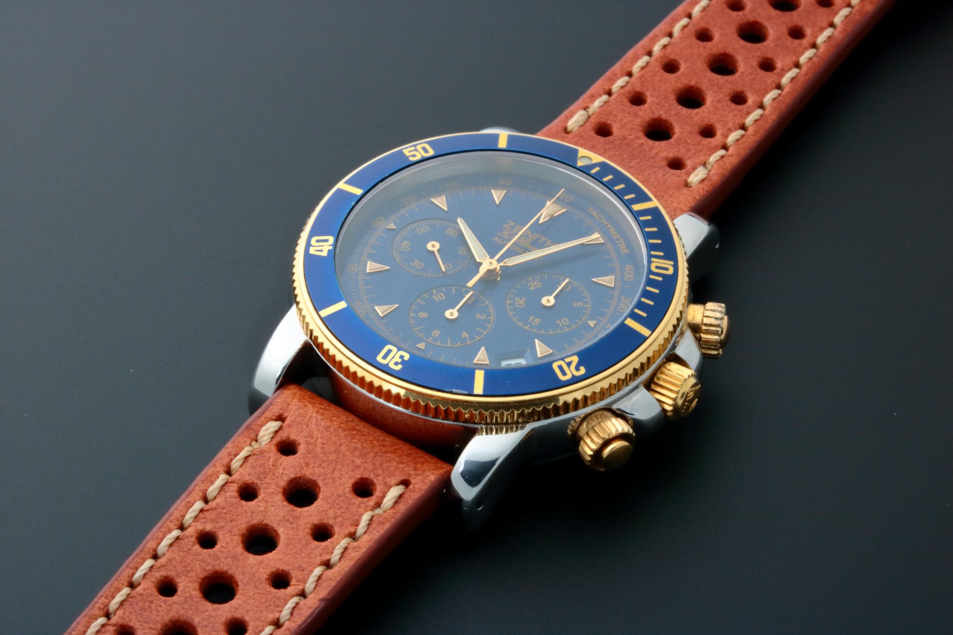Lot #7911 – Zenith 53-0370-400 Rainbow El Primero Automatic Chronograph Watch Lot #7911 – Zenith 53-0370-400 Rainbow El Primero Automatic Chronograph Watch 53-0370-400 Lot #7911 – Zenith 53-0370-400 Rainbow El Primero Automatic Chronograph Watch 53-0370-400 Zenith 53-0370-400