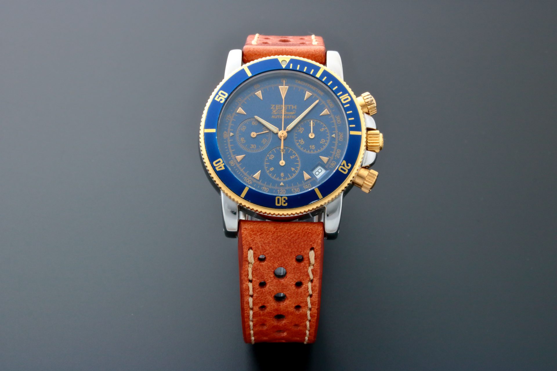 Lot #7911 – Zenith 53-0370-400 Rainbow El Primero Automatic Chronograph Watch Lot #7911 – Zenith 53-0370-400 Rainbow El Primero Automatic Chronograph Watch 53-0370-400 Lot #7911 – Zenith 53-0370-400 Rainbow El Primero Automatic Chronograph Watch 53-0370-400 Zenith 53-0370-400