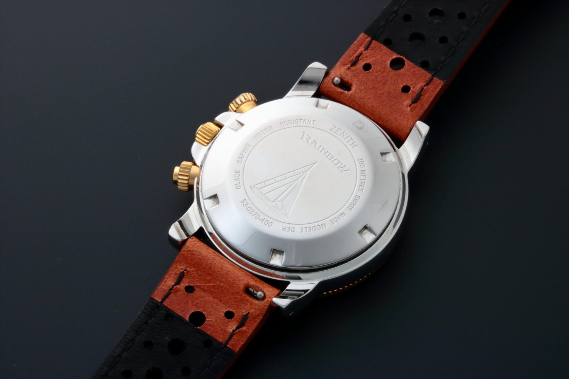 Lot #7911 – Zenith 53-0370-400 Rainbow El Primero Automatic Chronograph Watch Lot #7911 – Zenith 53-0370-400 Rainbow El Primero Automatic Chronograph Watch 53-0370-400 Lot #7911 – Zenith 53-0370-400 Rainbow El Primero Automatic Chronograph Watch 53-0370-400 Zenith 53-0370-400
