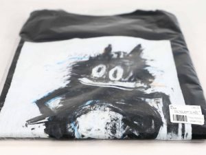 Private: Lot #15060 – Joyce Pensato Felix T-Shirt XL Black Joyce Pensato Joyce Pensato