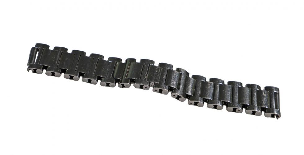 6433a Montblanc 22mm Watch Bracelet Stainless Steel
