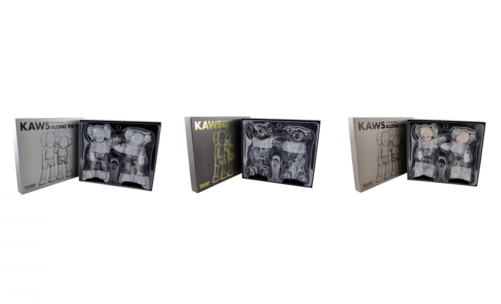 Lot #12306 – KAWS Along The Way 3 Figure Set Vinyl Sculptures Sealed Lot #12306 – KAWS Along The Way 3 Figure Set Vinyl Sculptures Sealed Along The Way Lot #12306 – KAWS Along The Way 3 Figure Set Vinyl Sculptures Sealed Along The Way KAWS Along The Way