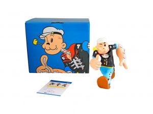 Private: Lot #14939 – Cote Escriva x Thunder Mates Creepy Popeye Color Version Limited Edition Sculpture Art Toys Cote Escriva