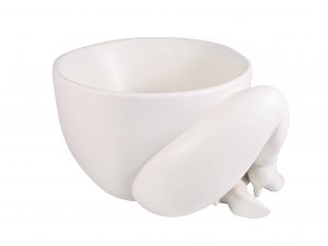 Lot #HB29-035 – Piet Parra A High Heeled Two Legged Planter Sculpture White Art Toys Piet Parra