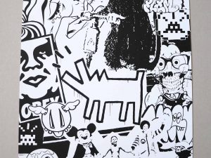 Lot #HB29-061 – Cote Escriva Street Art Screen Print Limited Edition of 50 Art Cote Escriva