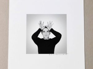 Private: Lot #14446 – Marina Abramovic Hands as Energy Receivers Pigment Print Limited Edition Art Marina Abramović