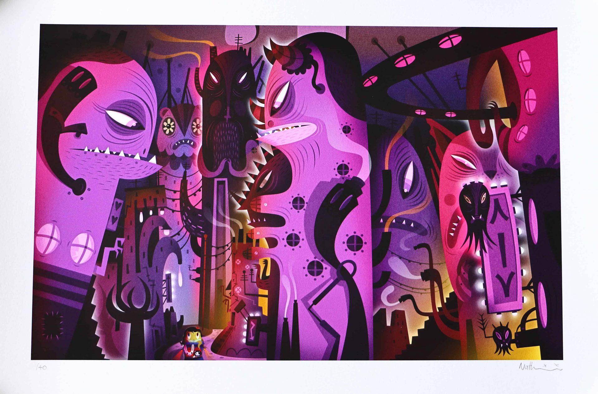 Lot #12859 – Nathan Jurevicius Unexpected City Giclee Limited Edition Lot #12859 – Nathan Jurevicius Unexpected City Giclee Limited Edition Art Lot #12859 – Nathan Jurevicius Unexpected City Giclee Limited Edition Art Nathan Jurevicius