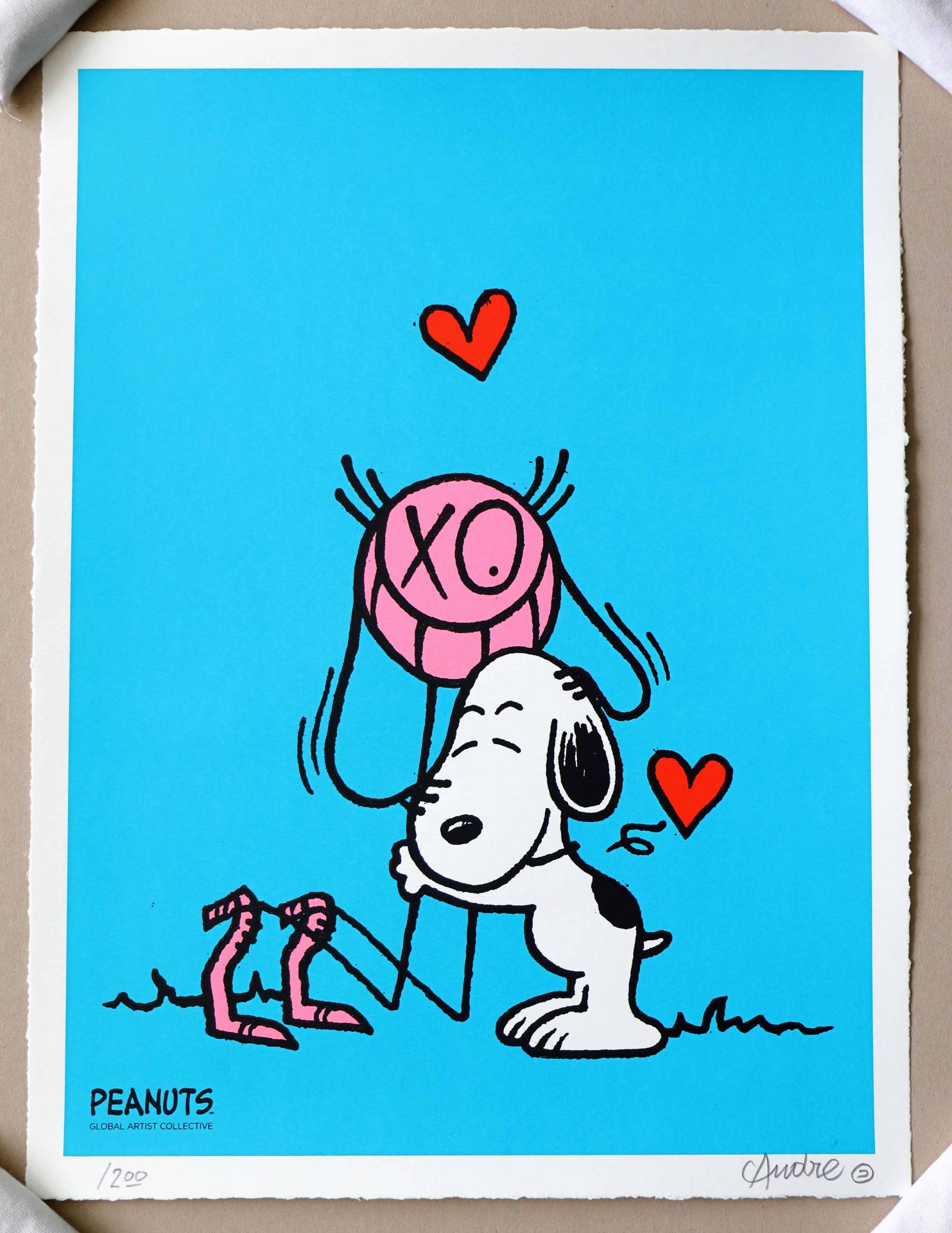Lot #HB29-058 – Andre Saraiva Mr. A Loves Snoopy Blue Silk Print Limited Edition Lot #HB29-058 – Andre Saraiva Mr. A Loves Snoopy Blue Silk Print Limited Edition Andre Saraiva Lot #HB29-058 – Andre Saraiva Mr. A Loves Snoopy Blue Silk Print Limited Edition Andre Saraiva Andre Saraiva