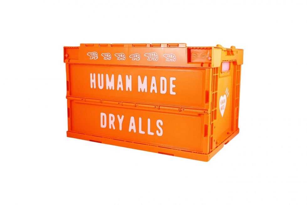 HB29-017 – Human Made Dry Alls 50L Orange Storage Crate Container – Baer & Bosch Auctions