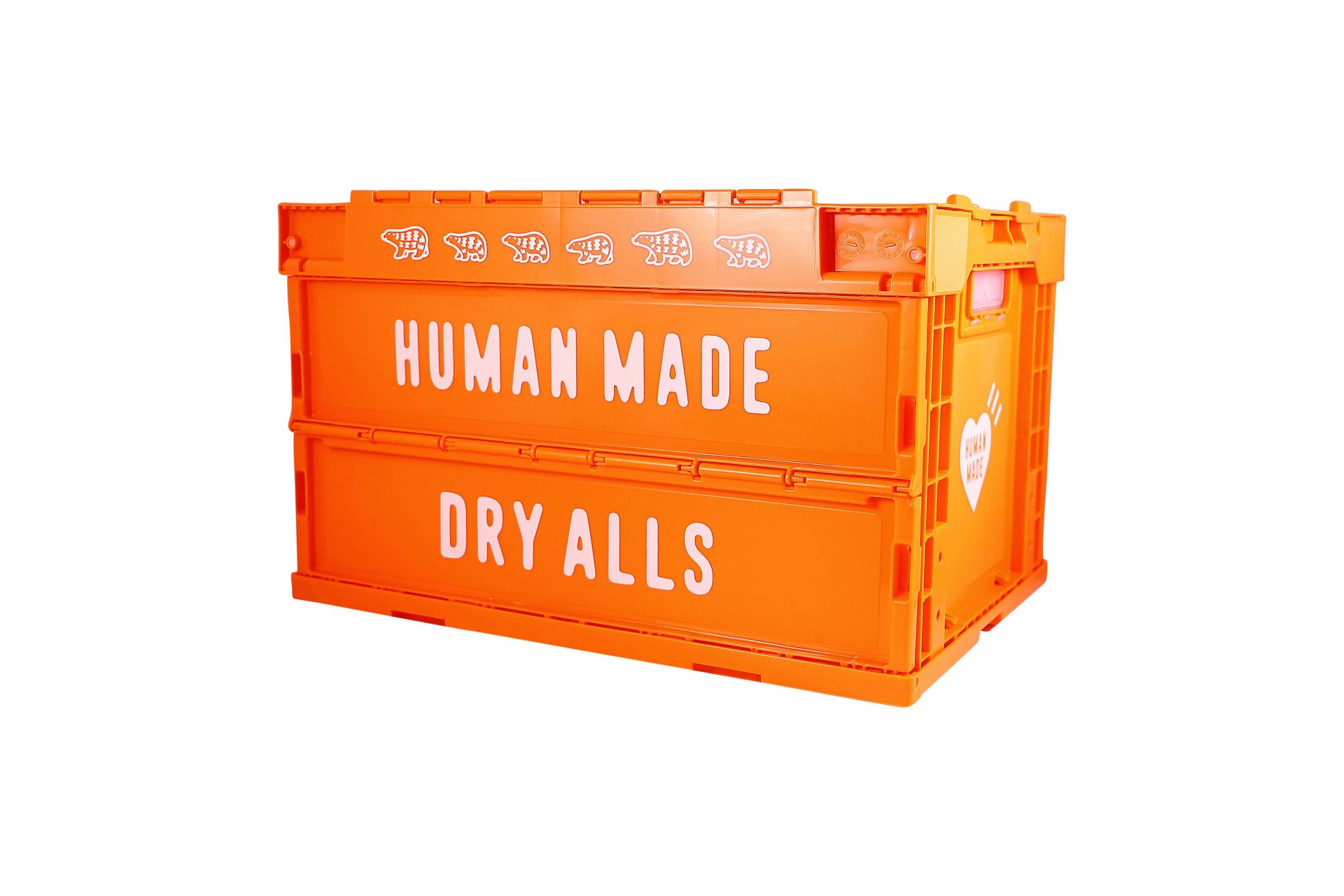 Lot #HB29-017 – Human Made Dry Alls 50L Orange Storage Crate Container Lot #HB29-017 – Human Made Dry Alls 50L Orange Storage Crate Container Crates Lot #HB29-017 – Human Made Dry Alls 50L Orange Storage Crate Container Crates Human Made