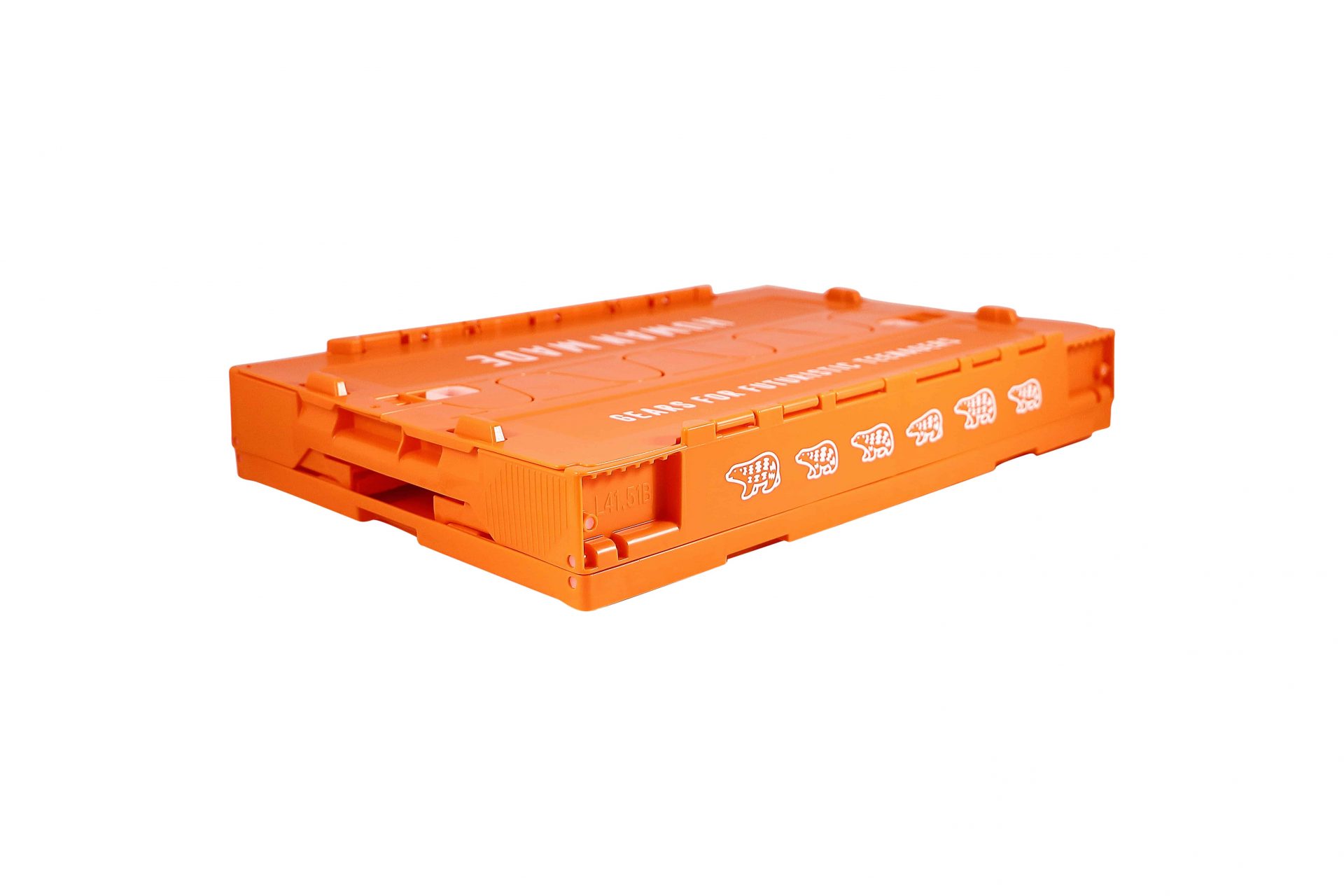 Lot #HB29-017 – Human Made Dry Alls 50L Orange Storage Crate Container Lot #HB29-017 – Human Made Dry Alls 50L Orange Storage Crate Container Crates Lot #HB29-017 – Human Made Dry Alls 50L Orange Storage Crate Container Crates Human Made