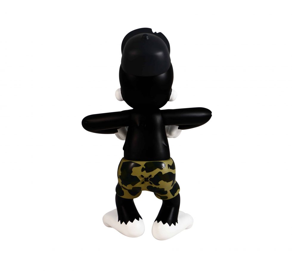 HB29-013 – Cote Escriva x Thunder Mates Creepy Monkey Camo Sculpture Limited Edition – Baer & Bosch Auctions