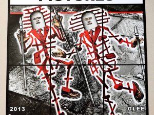 Lot #HB29-067 – Gilbert & George Signed Scapegoating Pictures Glee Poster Art Gilbert & George