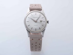 Lot #13190 – Rare IWC Date Platinum Watch Cal 8531 Vintage IWC International Watch Co