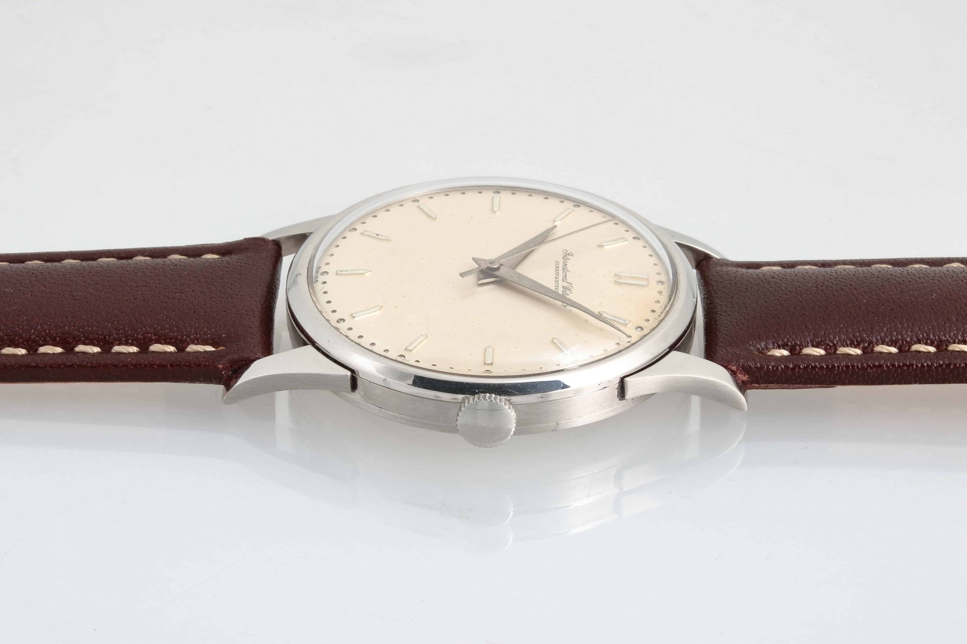 Lot #13080 – Rare Vintage IWC Platinum Watch Cal 89 Lot #13080 – Rare Vintage IWC Platinum Watch Cal 89 IWC Lot #13080 – Rare Vintage IWC Platinum Watch Cal 89 IWC International Watch Co