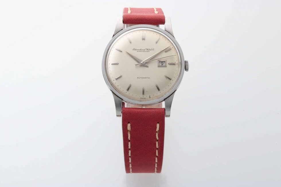 9094A IWC Date Platinum Watch Cal 8531 – Baer & Bosch