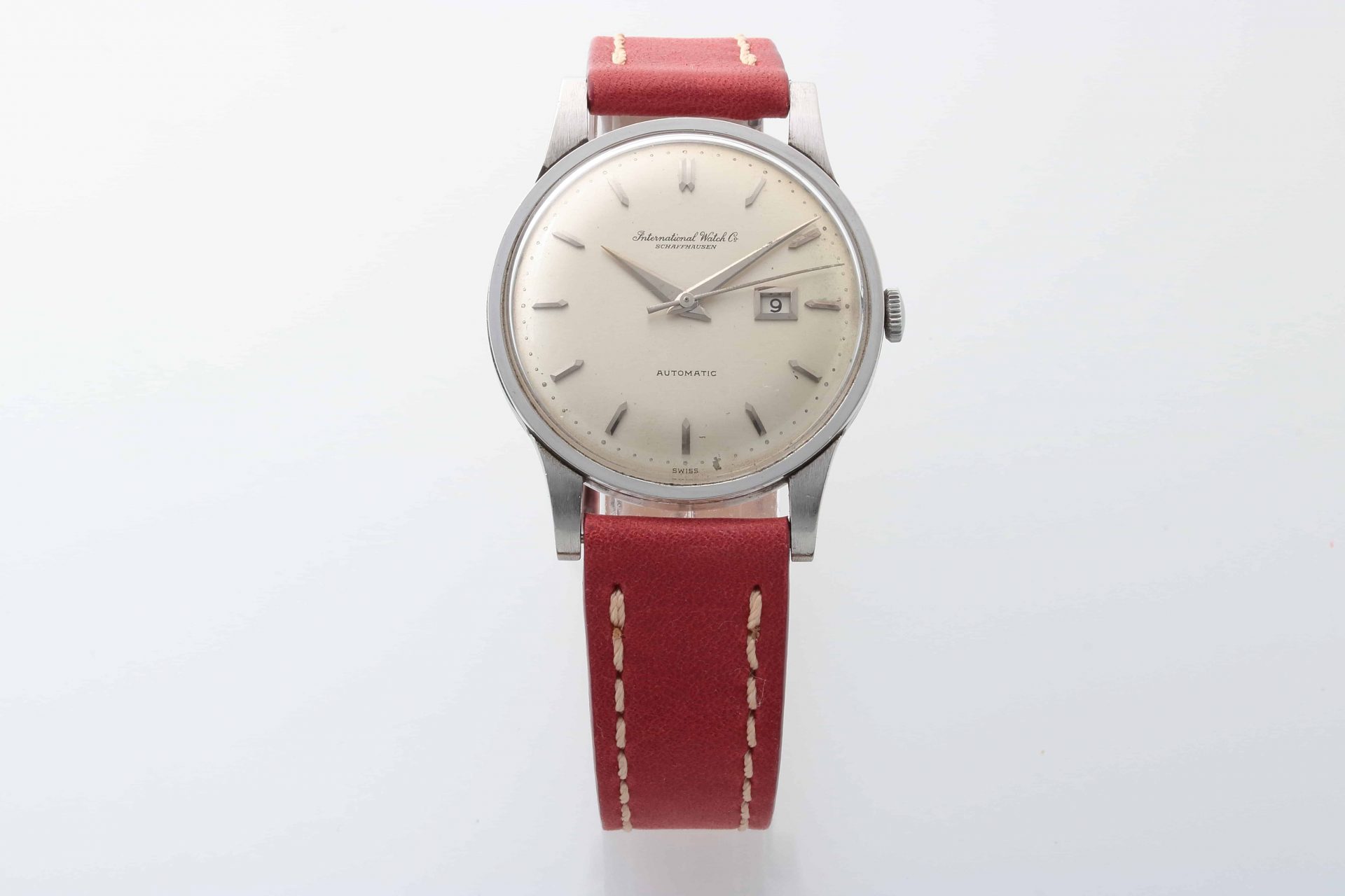 Lot #13189 – Rare IWC Date Platinum Watch Cal 8531 Vintage Lot #13189 – Rare IWC Date Platinum Watch Cal 8531 Vintage IWC Lot #13189 – Rare IWC Date Platinum Watch Cal 8531 Vintage IWC International Watch Co