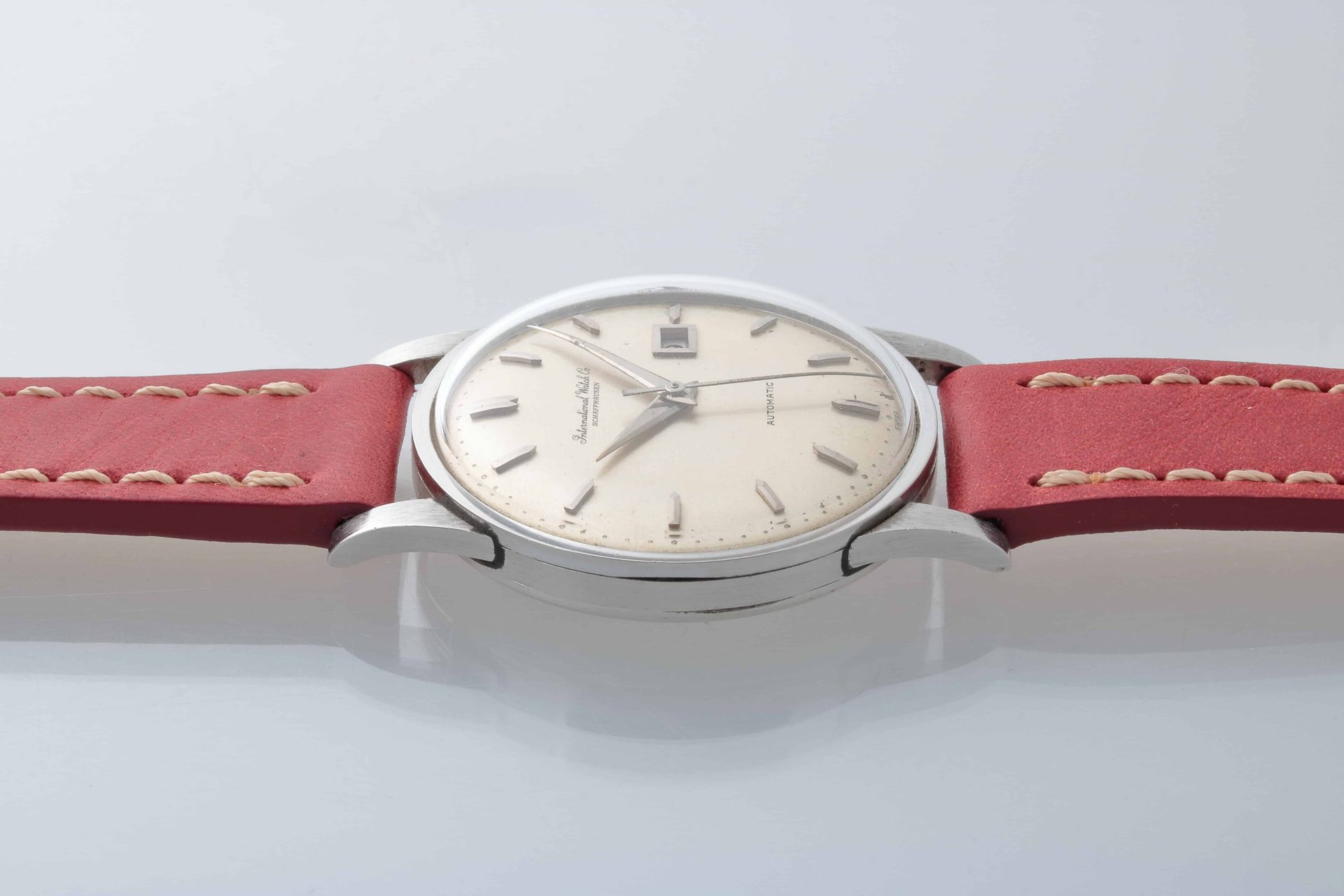 Lot #13189 – Rare IWC Date Platinum Watch Cal 8531 Vintage Lot #13189 – Rare IWC Date Platinum Watch Cal 8531 Vintage IWC Lot #13189 – Rare IWC Date Platinum Watch Cal 8531 Vintage IWC International Watch Co