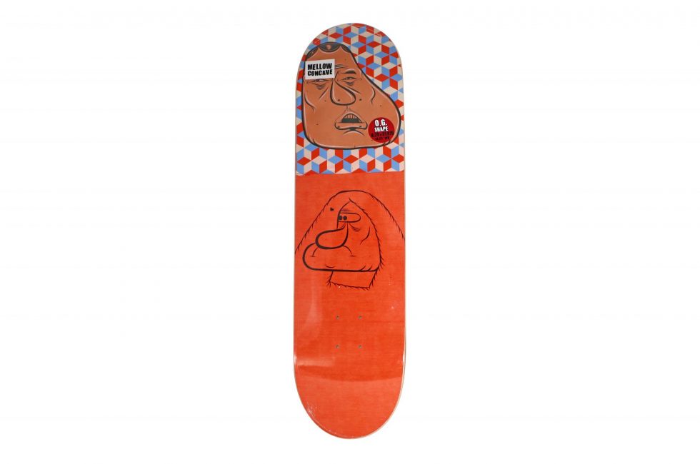 HB29-032 – Barry McGee Reynolds Barry Skateboard Deck – Baer & Bosch Auctions