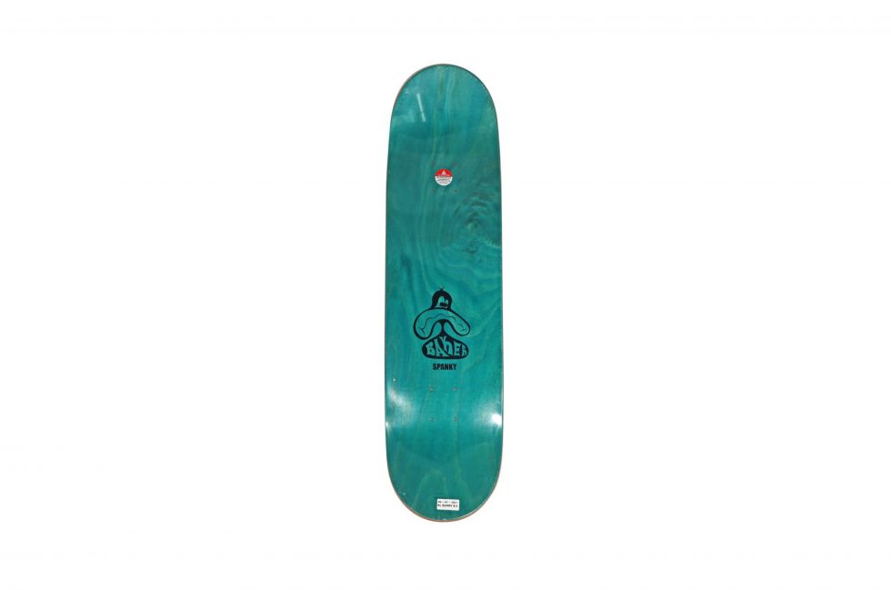 HB29-030 – Barry McGee Spanky Barry Skateboard Deck – Baer & Bosch Auctions