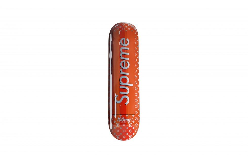 Denial Supreme Vuitton Smashup Pill Skateboard Deck – Baer & Bosch Toy Auctions