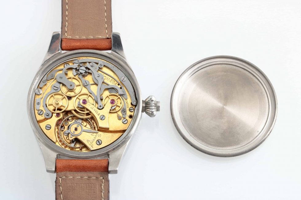 10892 Vintage Omega One Button Chronograph Watch