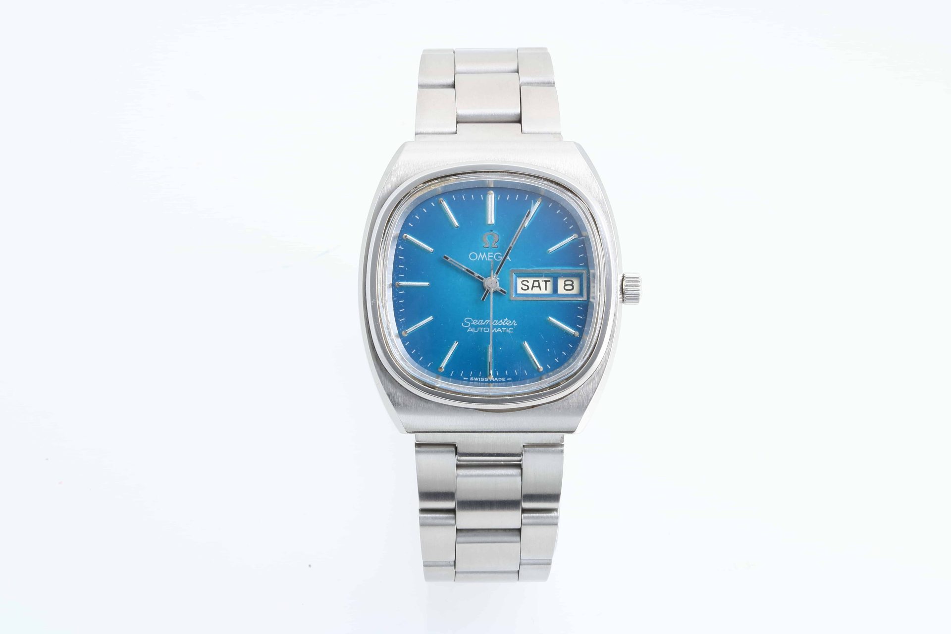 Lot #13097 – Vintage Omega Day Date Seamaster Blue Dial Watch Lot #13097 – Vintage Omega Day Date Seamaster Blue Dial Watch Omega Lot #13097 – Vintage Omega Day Date Seamaster Blue Dial Watch Omega Omega Day Date