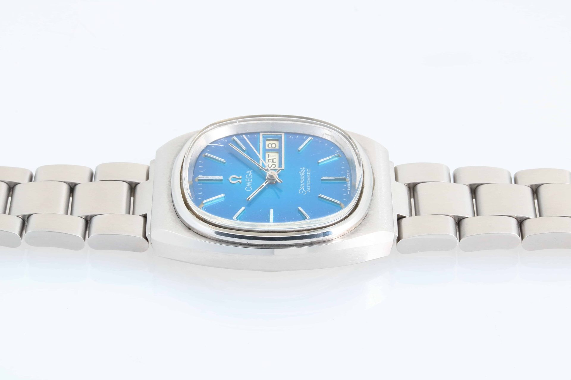Lot #13097 – Vintage Omega Day Date Seamaster Blue Dial Watch Lot #13097 – Vintage Omega Day Date Seamaster Blue Dial Watch Omega Lot #13097 – Vintage Omega Day Date Seamaster Blue Dial Watch Omega Omega Day Date