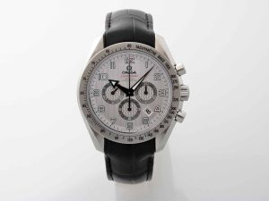 Lot #12374 – Omega 321.13.44.50.02.001 Speedmaster Broad Arrow Co-Axial Watch 321.13.44.50.02.001 Omega 321.13.44.50.02.001
