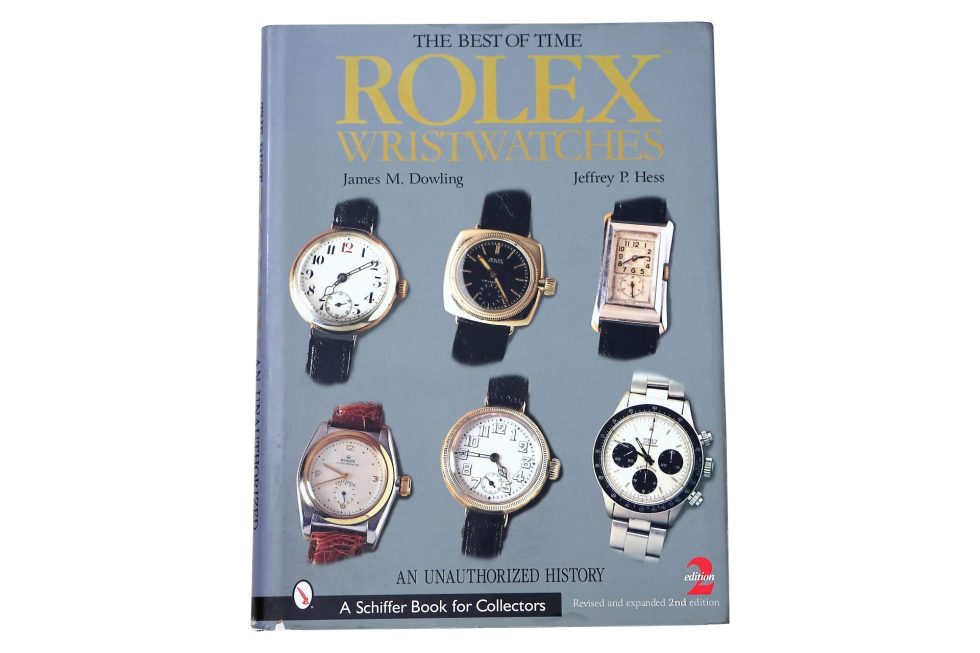 HB31-044 – Best of Time Rolex Wristwatches Book James Dowling Jeffrey Hess Reference Guide – Baer & Bosch Auctions
