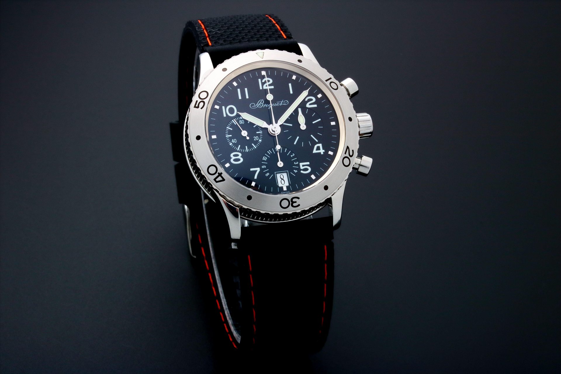 Lot #13134 – Breguet Type XX Date Watch 3820ST Lot #13134 – Breguet Type XX Date Watch 3820ST 3820ST Lot #13134 – Breguet Type XX Date Watch 3820ST 3820ST Breguet 3820ST