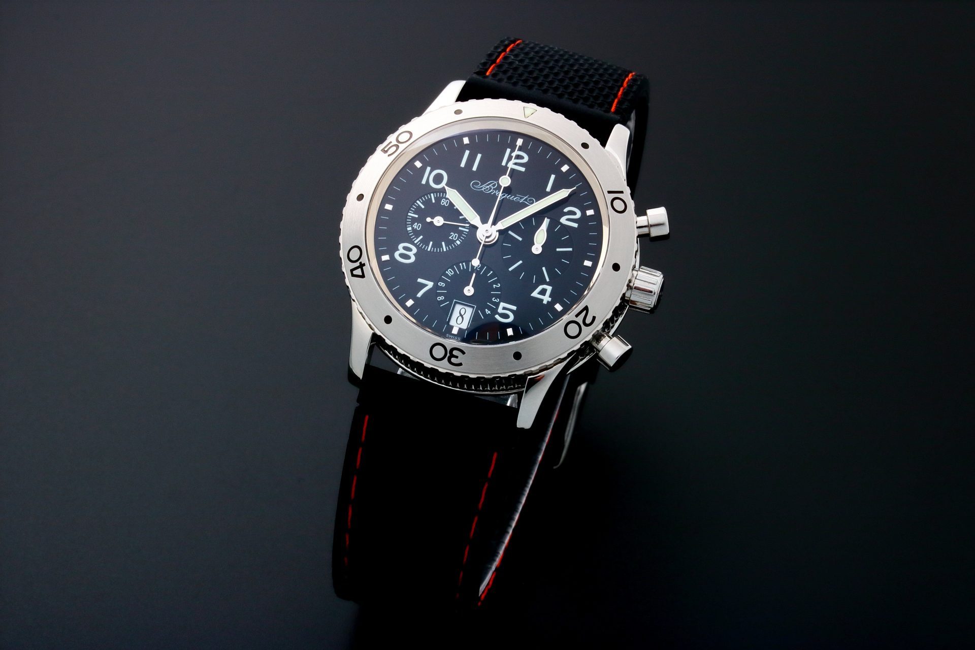 Lot #13134 – Breguet Type XX Date Watch 3820ST Lot #13134 – Breguet Type XX Date Watch 3820ST 3820ST Lot #13134 – Breguet Type XX Date Watch 3820ST 3820ST Breguet 3820ST