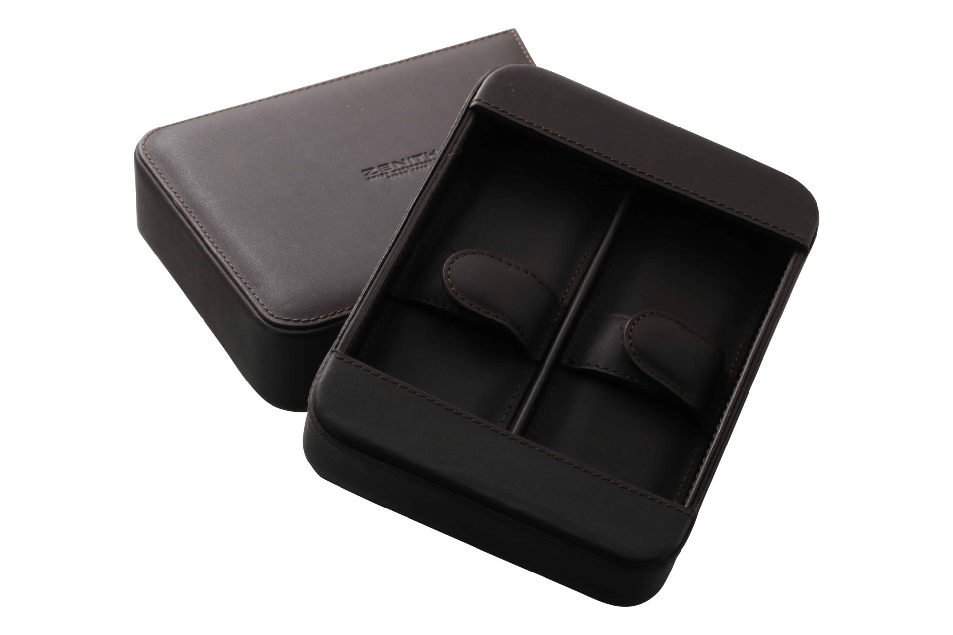 Lot #14725 – Zenith 2 Watch Leather Travel Carrying Box Case Lot #14725 – Zenith 2 Watch Leather Travel Carrying Box Case Watch Parts & Boxes Lot #14725 – Zenith 2 Watch Leather Travel Carrying Box Case Watch Parts & Boxes Zenith Travel Watch Box
