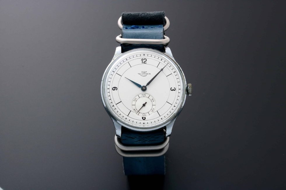 HB31-033 – Vintage Tavannes Watch Oversized With Sector Dial – Baer & Bosch Auctions