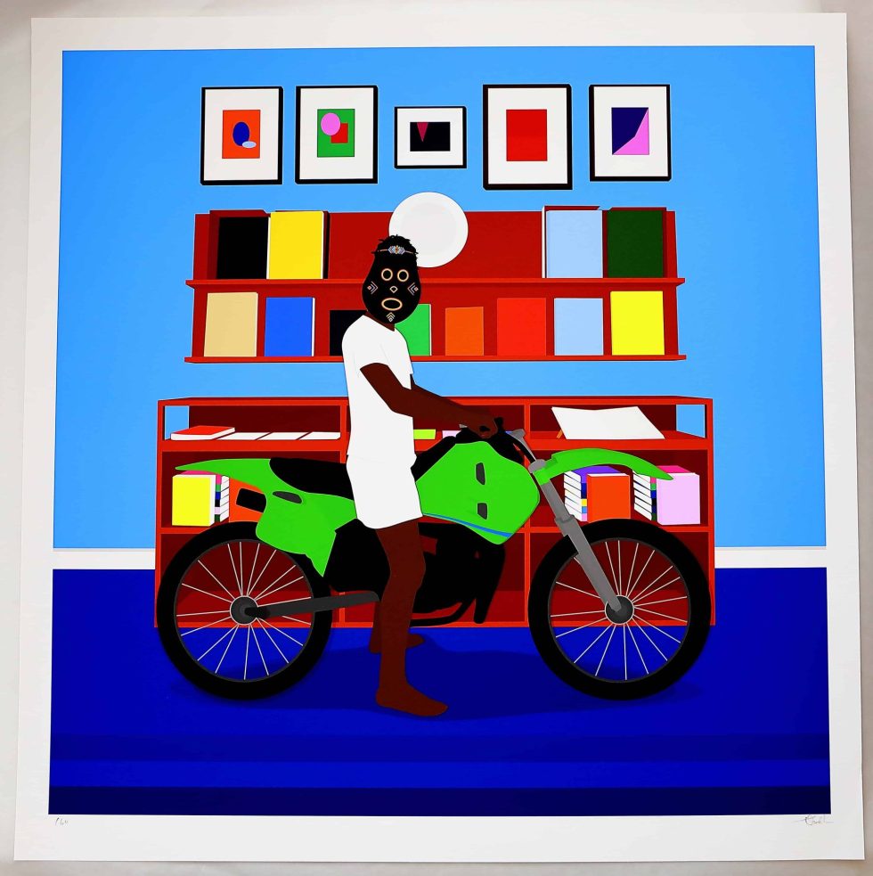 12014Dennis Osadebe Enjoy Yourself Limited Edition Print of 60 – Baer & Bosch Auctioneers