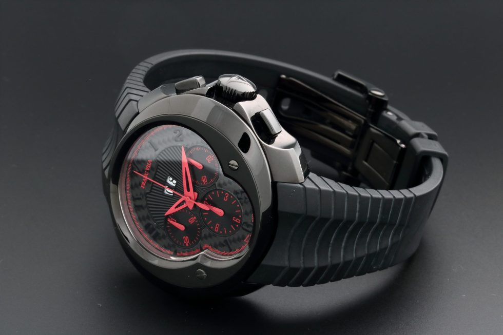 12196 Franc Vila FVa8ch Chronograph Big Date DLC Watch Limited Edition – Baer & Bosch